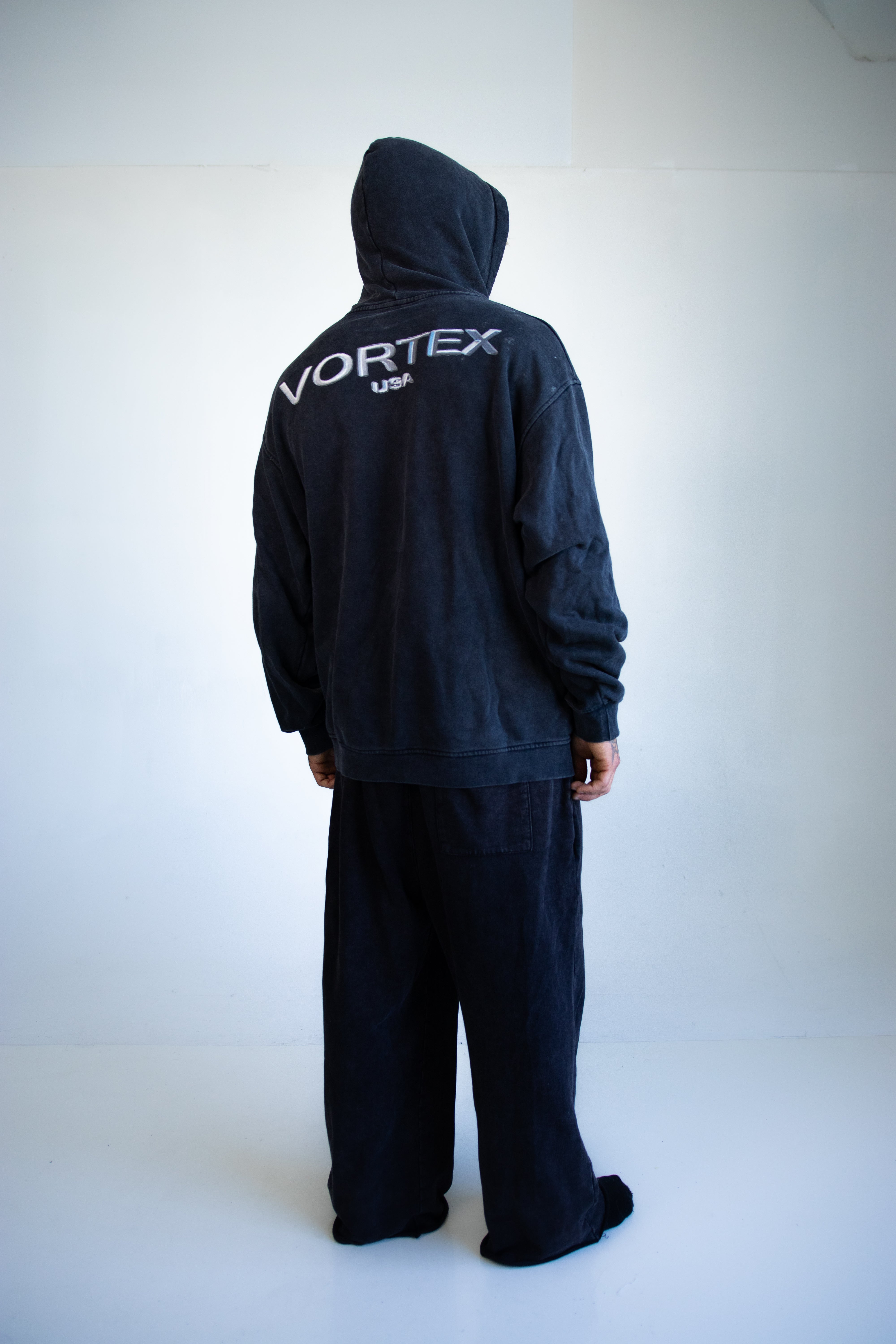 Chrome Logo Hoodie (grey)