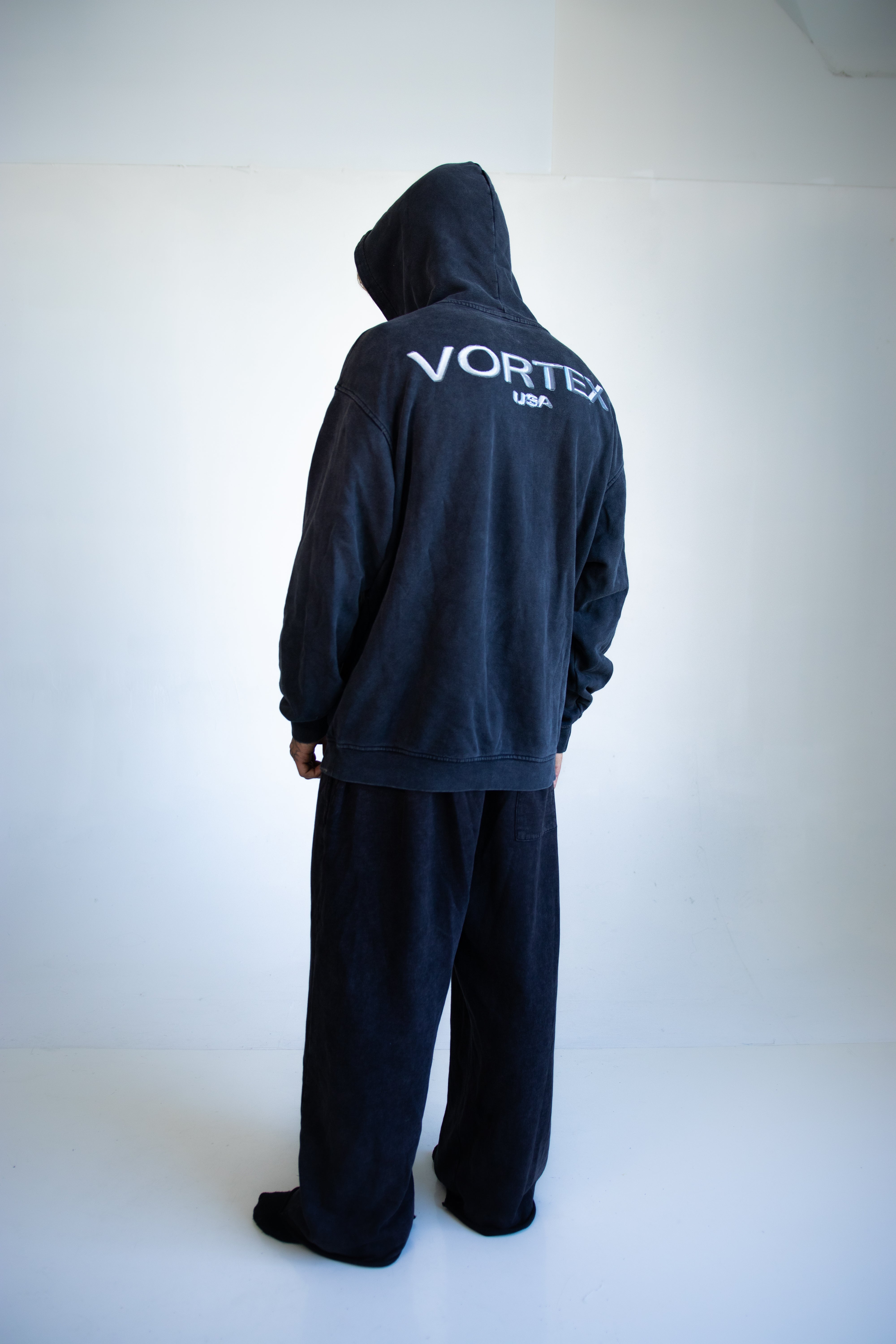 Chrome Logo Hoodie (grey)