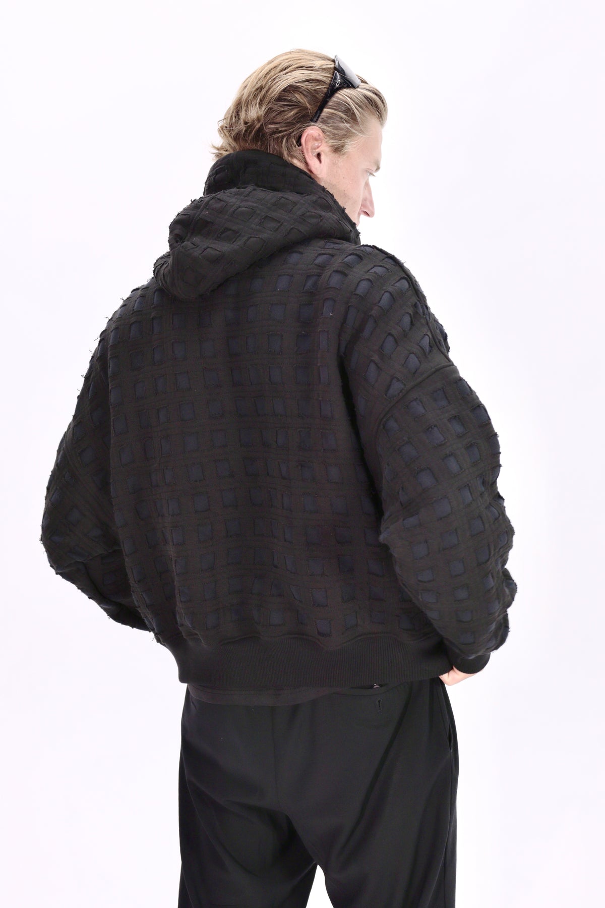 cut hoodie