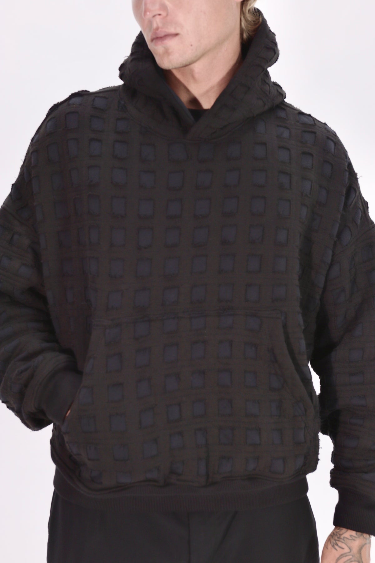 cut hoodie