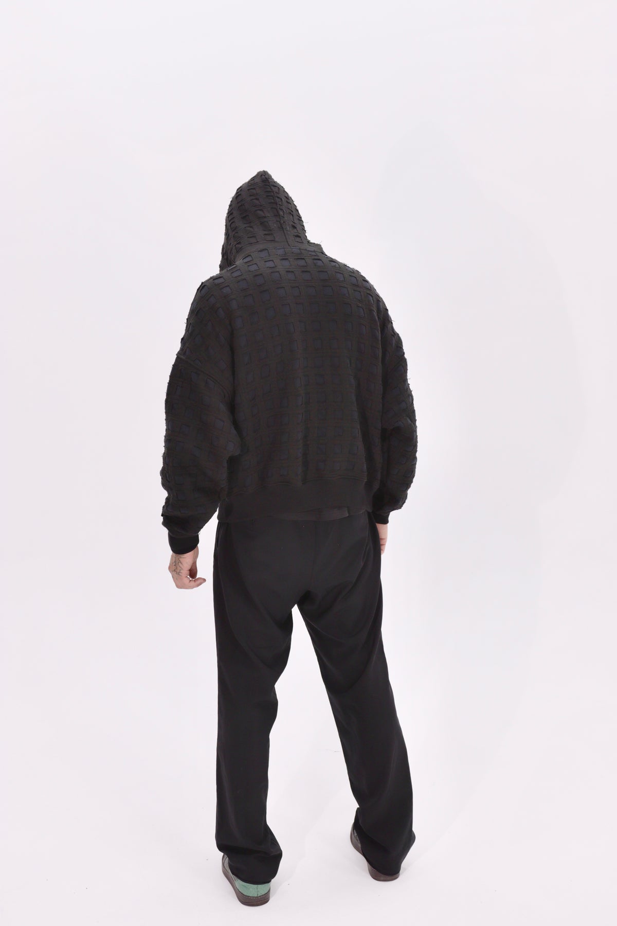 cut hoodie