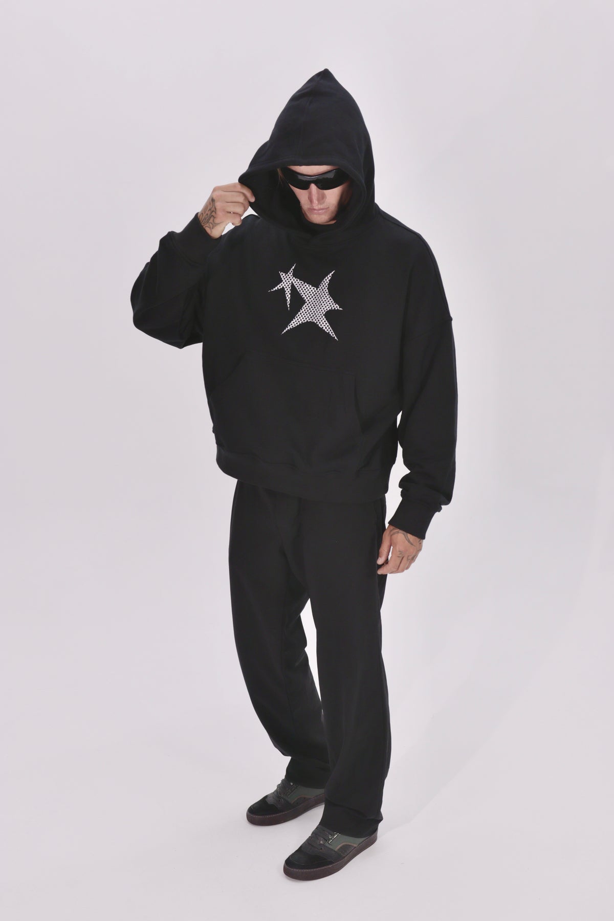 Checkered Star Hoodie