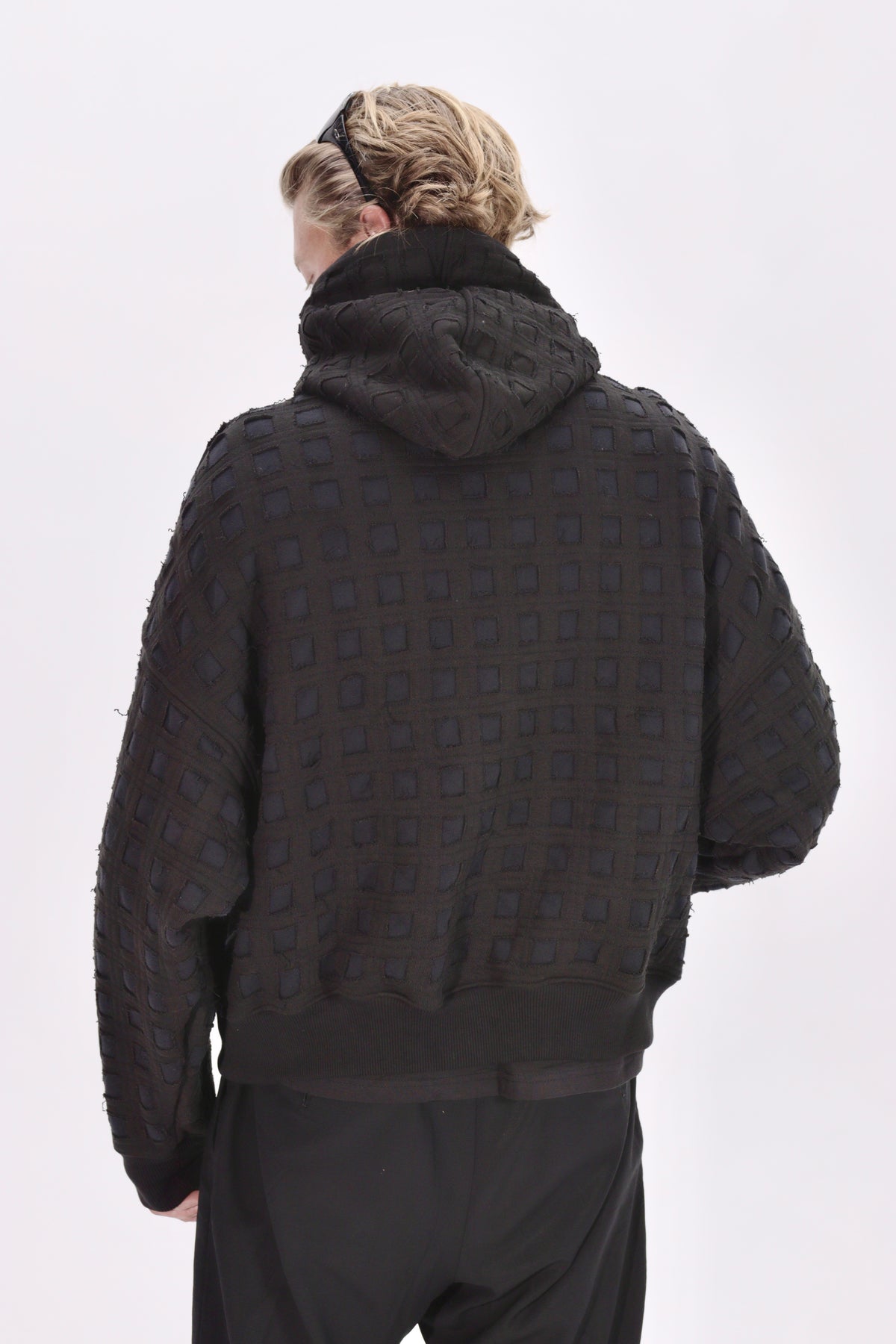 cut hoodie