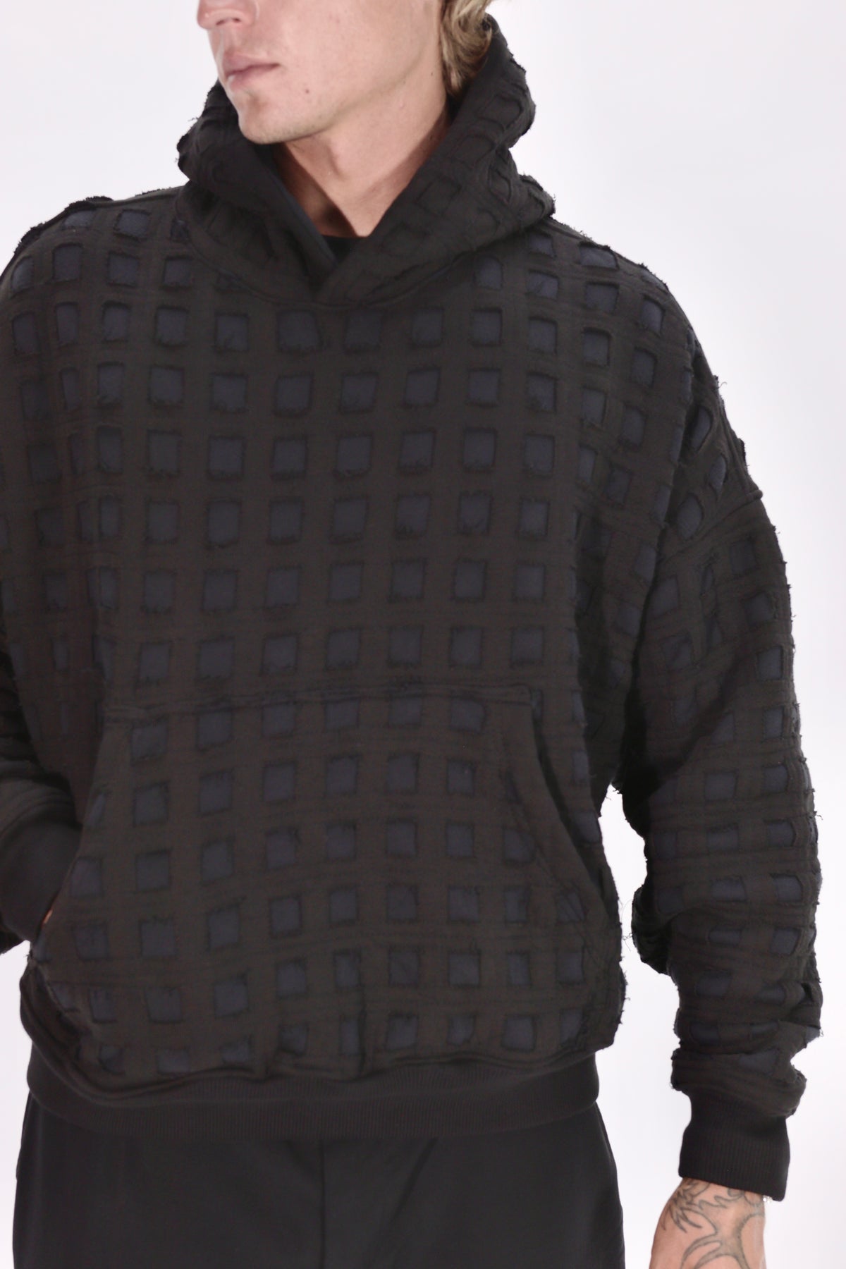cut hoodie