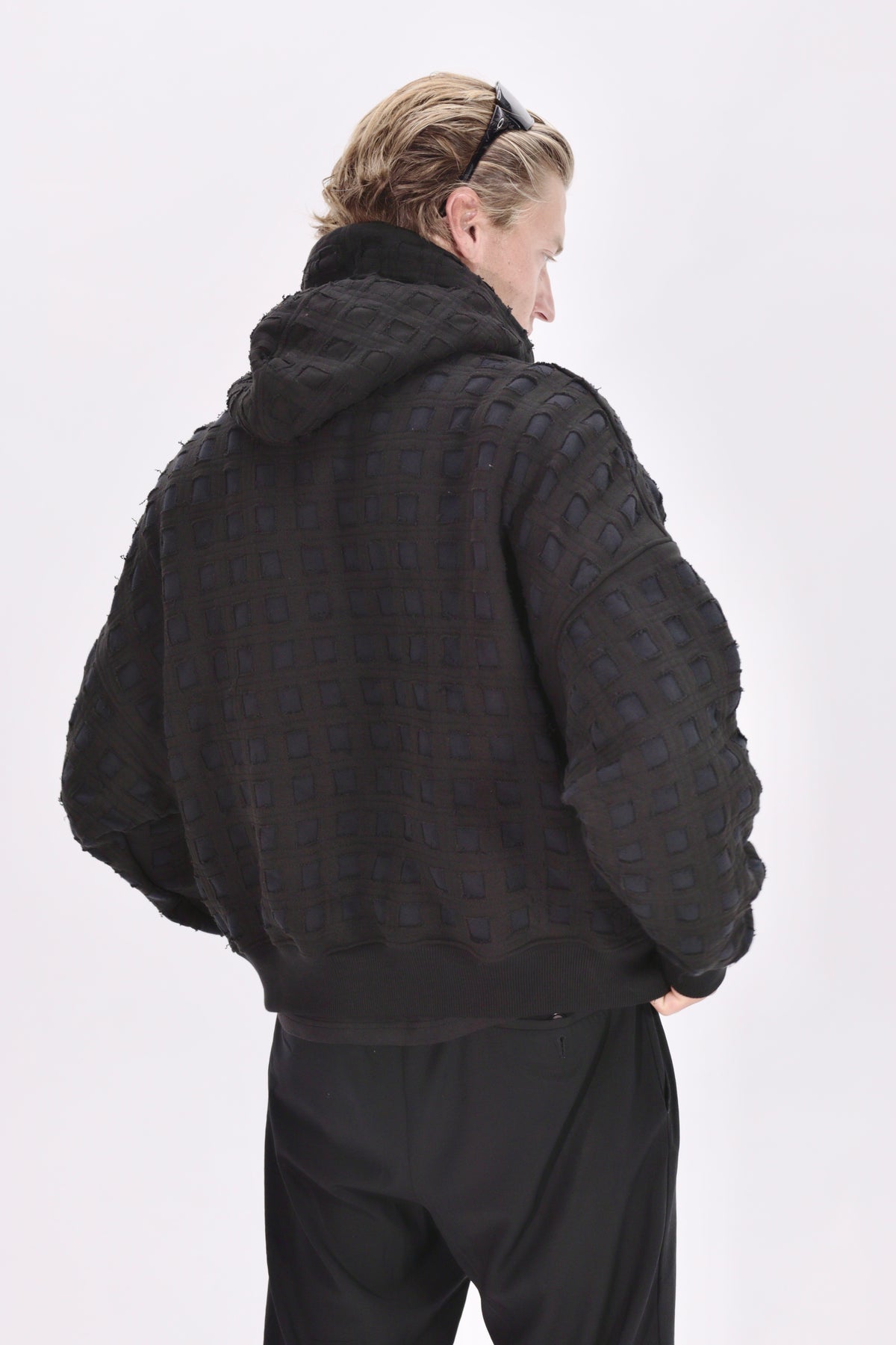 cut hoodie