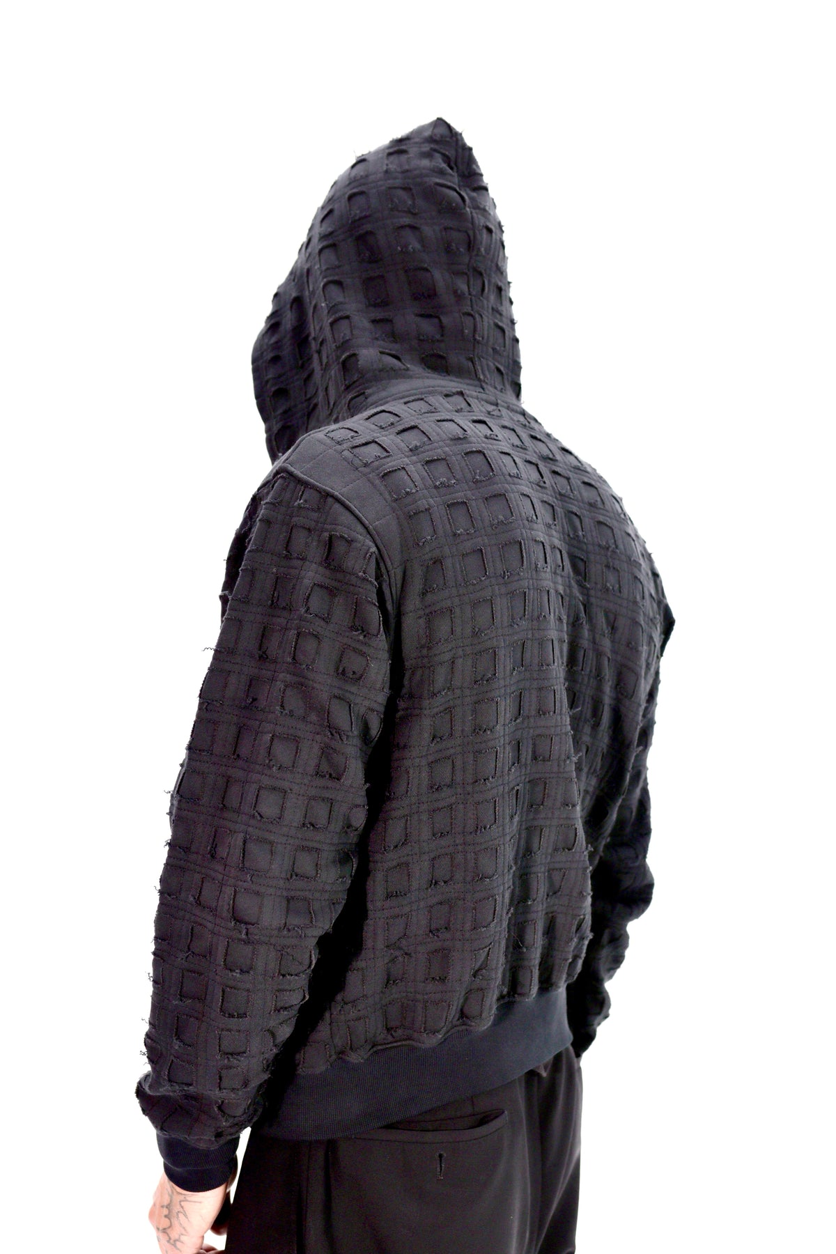 cut hoodie