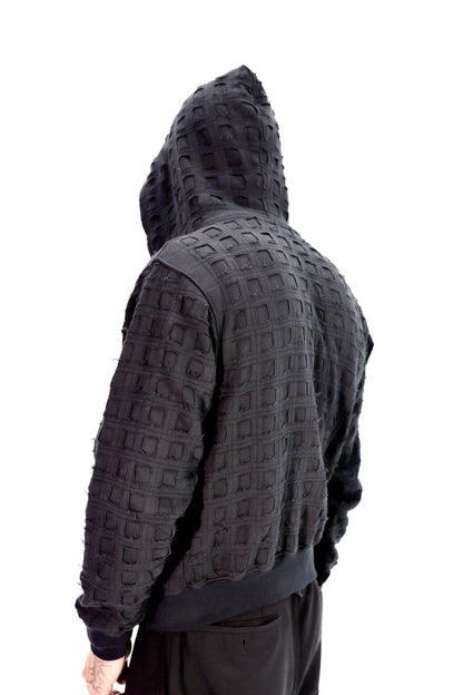 cut hoodie