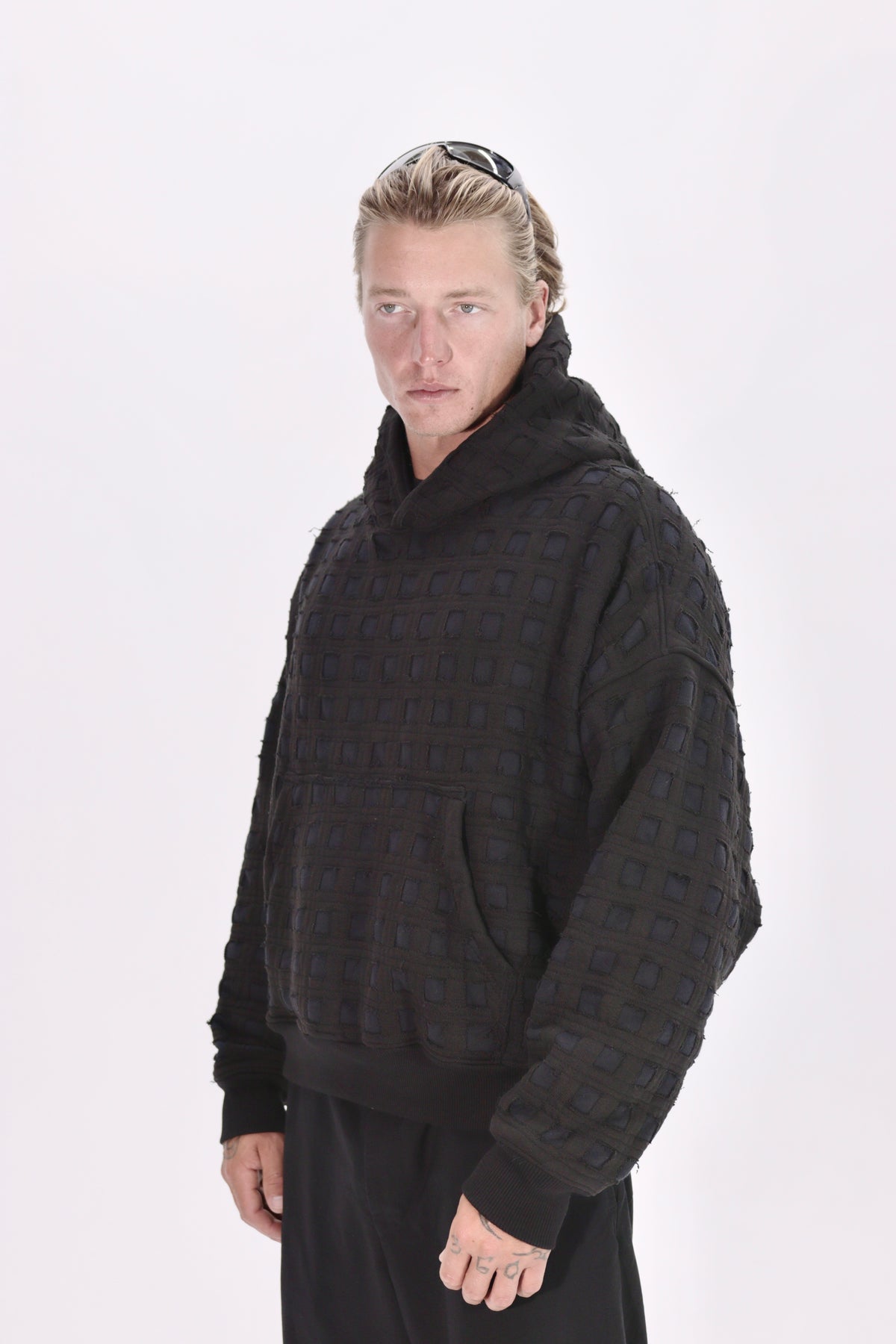 cut hoodie