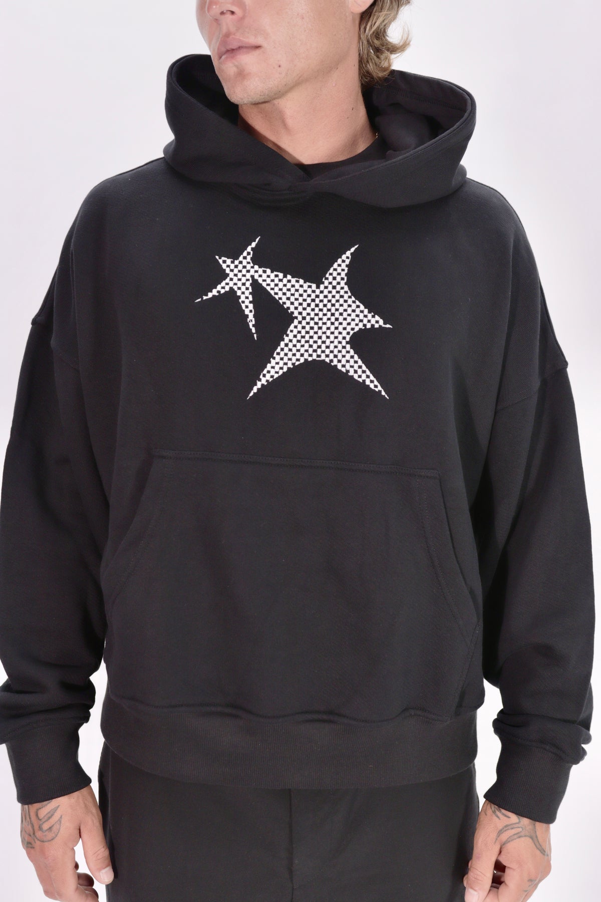 Checkered Star Hoodie