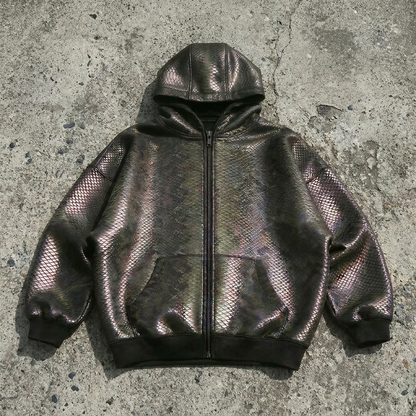 Chrome Snake Hoodie
