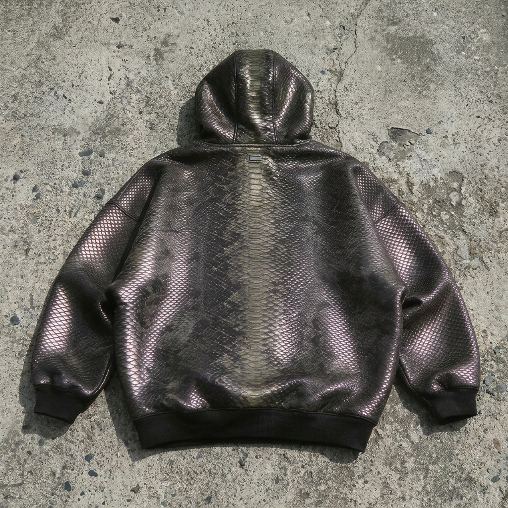 Chrome Snake Hoodie