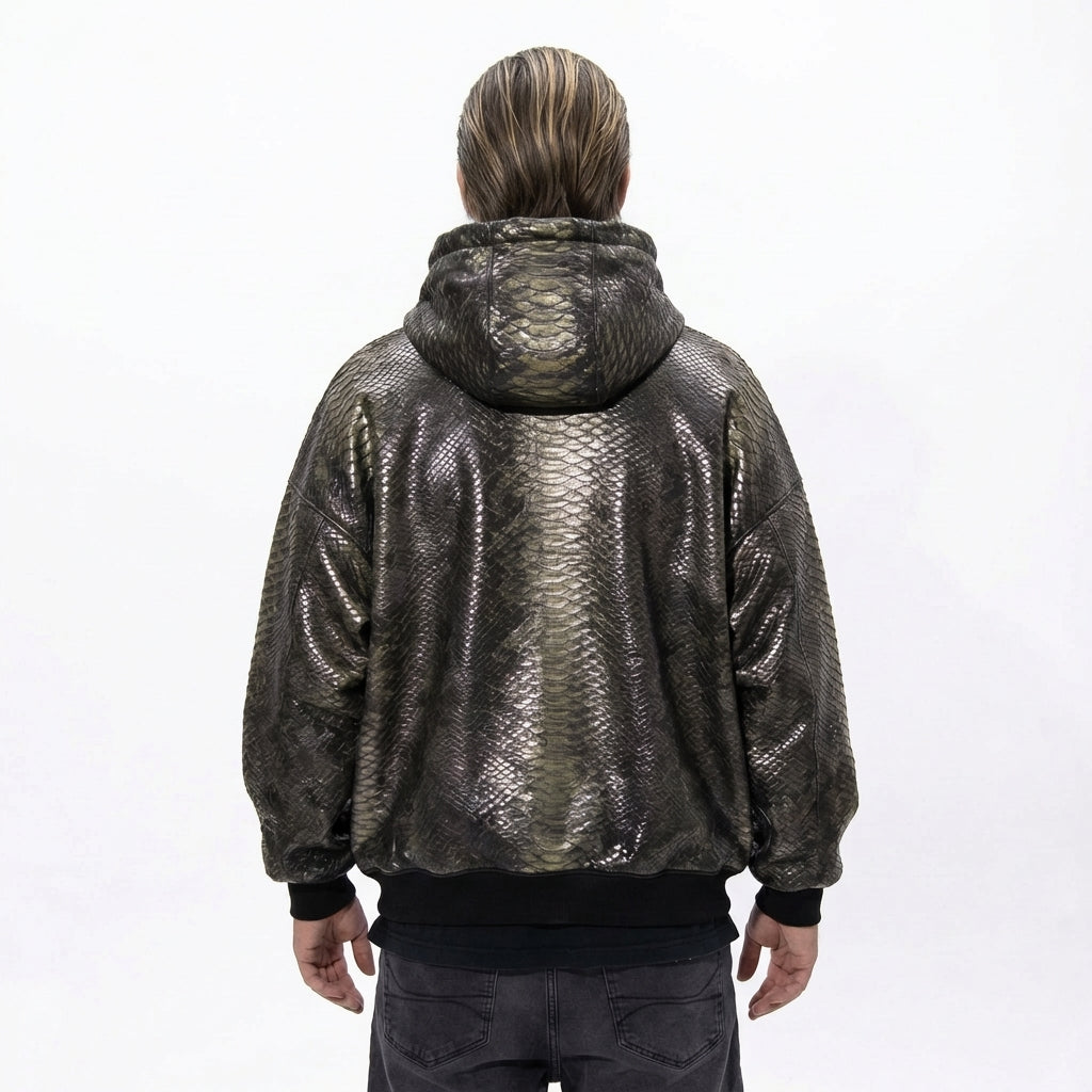 Chrome Snake Hoodie