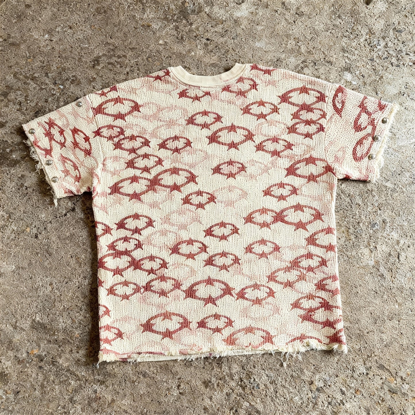 Icon Frayed Hem Thermal Tee